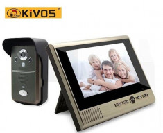 Videointerfon wireless Kivos KDB700 monitor 7inch foto