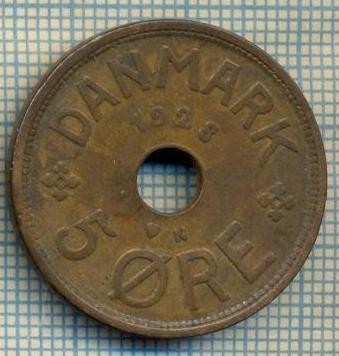 6733 MONEDA - DANEMARCA (DANMARK) - 5 ORE - ANUL 1928 -starea care se vede foto