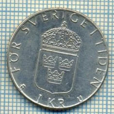 6786 MONEDA - SUEDIA(SVERIGE) - 1 KRONA - ANUL 1977 -starea care se vede