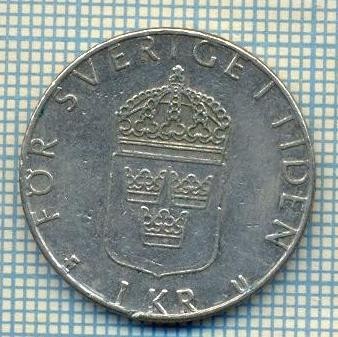 6779 MONEDA - SUEDIA(SVERIGE) - 1 KRONA - ANUL 1980 -starea care se vede foto