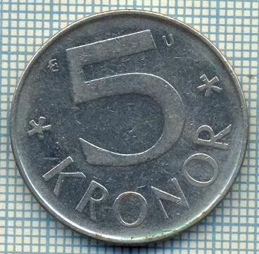 6797 MONEDA - SUEDIA(SVERIGE) - 5 KRONOR - ANUL 1982 -starea care se vede foto