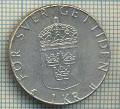 6770 MONEDA - SUEDIA(SVERIGE) - 1 KRONA - ANUL 1983 -starea care se vede