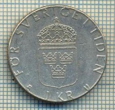 6775 MONEDA - SUEDIA(SVERIGE) - 1 KRONA - ANUL 1981 -starea care se vede