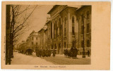 3201 - BUCURESTI, Elisabeth Ave. in winter - old postcard - unused, Necirculata, Printata