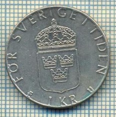 6773 MONEDA - SUEDIA(SVERIGE) - 1 KRONA - ANUL 1981 -starea care se vede