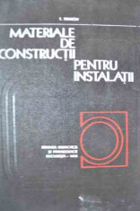 Materiale De Constructii Pentru Instalatii - I. Ivanov ,527124 foto