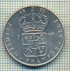 6774 MONEDA - SUEDIA(SVERIGE) - 1 KRONA - ANUL 1973 -starea care se vede