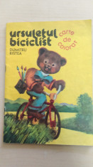 Ursuletul biciclist - Dumitru Ristea/ carte de colorat foto