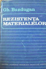 Rezistenta Materialelor - Gh. Buzdugan ,526841 foto