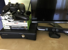 Xbox 360 cu kinect foto