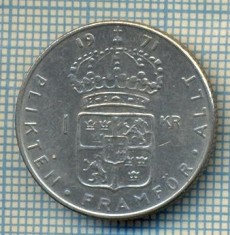 6777 MONEDA - SUEDIA(SVERIGE) - 1 KRONA - ANUL 1971 -starea care se vede