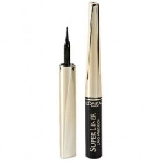 Tus de ochi Loreal Super Liner Duo Precision nuanta Extra Black -original- foto