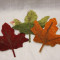 Decoratiuni toamna- frunze din sisal, diverse culori