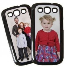 Carcasa Samsung Galaxy S3 neagra personalizata foto