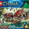 Nava Lego Chima 70006 Cragger&#039;s Command Ship Corabie nou sigilat 609 piese