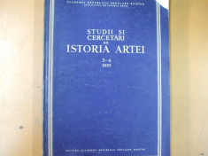 Studii si cercetari de istoria artei 3 - 4 1955 Bucuresti foto