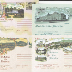 bnk fil Lot 4 intreguri postale 2002 - Salutari din Bistrita