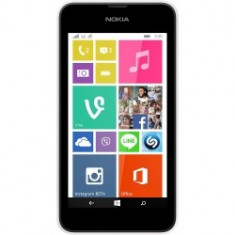 Nokia 530 Lumia - 4.0&amp;quot;, Quad-Core 1.2GHz, 512MB RAM, 4GB, Windows 8.1 - Alb foto