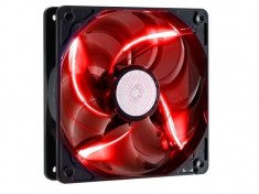 Ventilator carcasa COOLER MASTER SickleFlow 120mm, conector 3-pin, LED rosu (R4-L2R-20AR-R1) foto