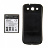 Baterie extins 4500mAh cu capac negru marit Samsung Galaxy S3 i9300, Li-ion