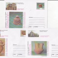 bnk fil Lot 3 intreguri postale 2000 - Ziua internationala a muzeelor
