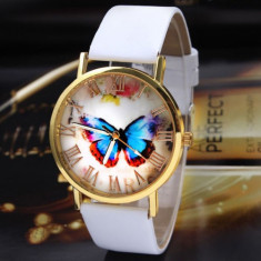 Ceas de dama Analog Quartz Butterfly Style foto