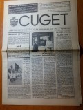 Ziarul cuget nr.3 aprilie 1992 ( articole despre regele mihai si monarhire )