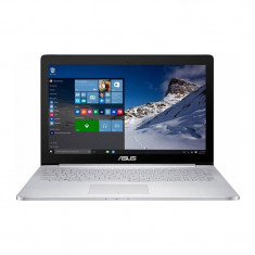 Laptop Asus ZenBook UX501JW-FJ061T 15.6 inch Ultra HD Touch Intel i7-4720HQ 8GB DDR3 1TB HDD 128GB SSD nVidia GeForce GTX 960M 4GB Windows 10 Silver foto