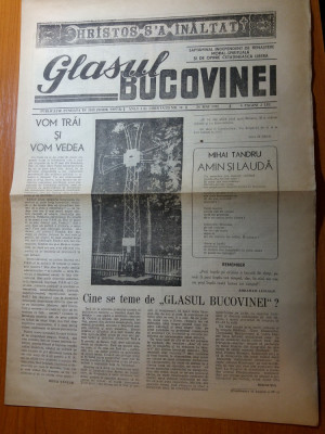 ziarul glasul bucovinei 24 mai 1990 foto