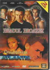 PACHET 2 FILME GRADUL GROAZEI, CONSPIRATIA ATLANTIS (DVD) foto