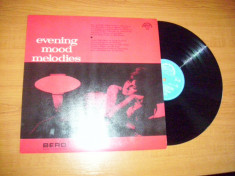 BERO POPS ORCHESTRA - EVENING MOOD MELODIES disc vinil LP vinyl pickup pick-up foto