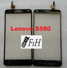 TOUCHSCREEN Ecran sticla geam Touch Screen Lenovo S580 foto