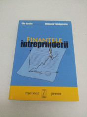 FINANTELE INTREPRINDERII - ILIE VASILE, MIHAELA TEODORESCU, 2005 foto