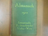 Psihanaliza almanah Viena 1928 Internationaler Psychoanalitischer Verlag Wien