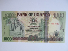 UGANDA 1000 SHILINGI 2005 UNC foto