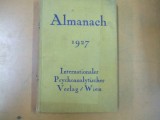 Psihanaliza almanah Viena 1927 Internationaler Psychoanalitischer Verlag Wien