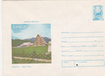 bnk fil Intreg postal 1976 - Maneciu - Motel Cheia foto