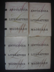 ANTOLOGIA LITERATURII MAGHIARE 4 volume foto