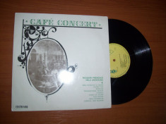 NICUSOR PREDESCU/NELU URZICEANU - CAFE CONCERT disc vinil LP vinyl pickup foto