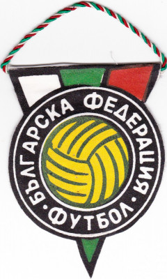 Fanion Federatia de Fotbal din Bulgaria foto