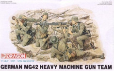 + Kit figurine 1/35 Dragon 6064 - MG42 Heavy Machine Gun Team (fara cutie) + foto