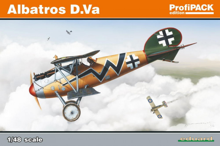 Macheta avion biplan ALBATROS D.Va ~ Profipack Edition by EDUARD