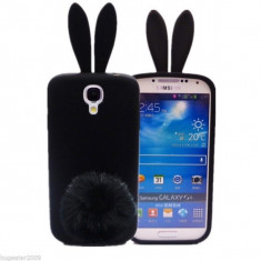 Carcasa protectie spate iepure din silicon pentru Samsung Galaxy S4 foto