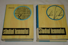 Studiul lemnului - 2 vol. - J. Filipovici - Ed. Didactica si Pedagogica - 1964 foto