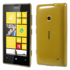 Carcasa protectie spate 0.6 mm pentru Nokia Lumia 520/525 - gri foto