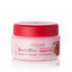 Crema aerata pentru fata cu extract din zmeura Love Nature by ORIFLAME 50 ml foto