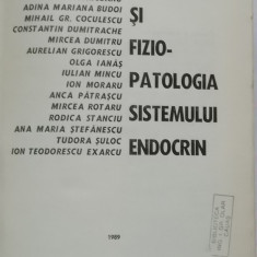 I. Teodorescu Exarcu, s.a. - Fiziologia si fiziopatologia sistemului endocrin