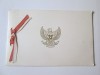FELICITARE ,,LA MULTI ANI&#039;&#039; 1970 OFERITA DE AMBASADORUL INDONEZIEI LA PHENIAN, Circulata, Indonezia, Printata