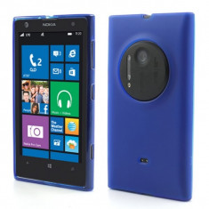 Carcasa protectie spate mata pentru Nokia Lumia 1020 - albastra foto