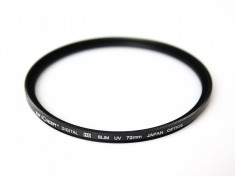 Filtru Slim UV 72mm Kent Faith pentru obiective Nikon, Canon, Sony, Pentax, etc foto